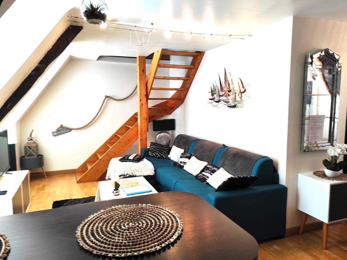 Appartement Saint Malo Vue Sur Mer Et Sur Intra Muros, Ferry, Plage Et Commerces A 50 M Exterior foto